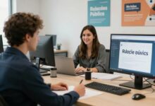Profissionais de comunicação social trabalhando em diferentes áreas: jornalismo, relações públicas, publicidade e mídias digitais