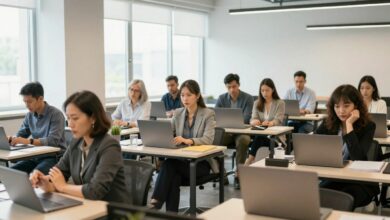 Profissionais experientes em busca de novas oportunidades de carreira.